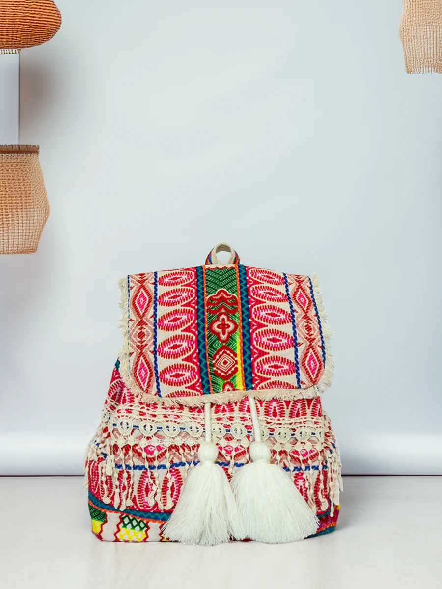 Halo Patterned Backpack